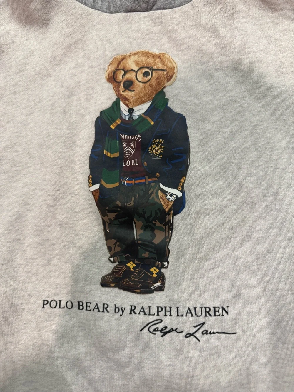 Ralph Lauren Polo Bear youth large 14-16 hoodie